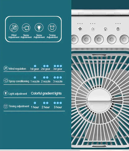 Compact Personal Mini Air Cooler Fan