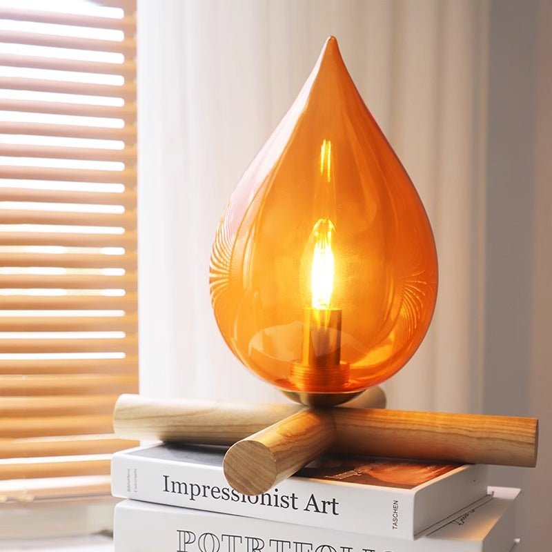 Cozy Flicker Lamp with Real Flame Effect - Fesara