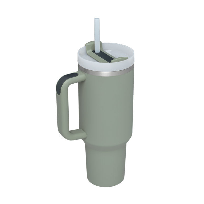 Insulated Travel Mug with Handle