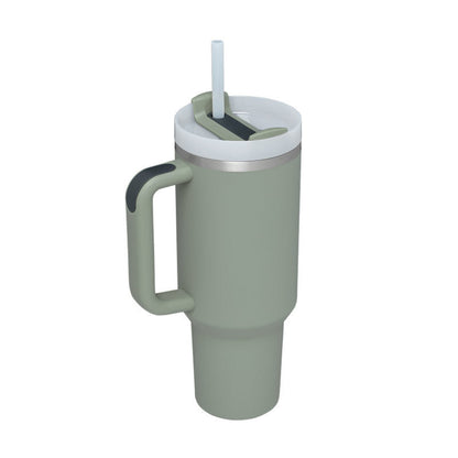 Insulated Travel Mug with Handle