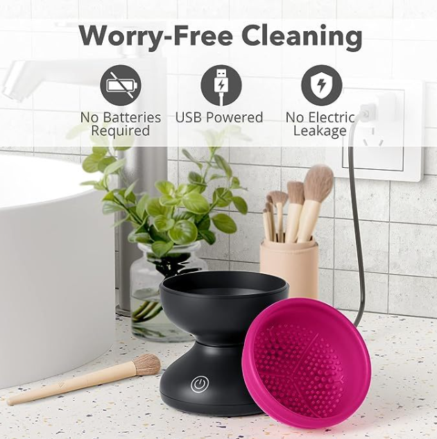 Gentle Brush Cleaner for Fresh Makeup Tools