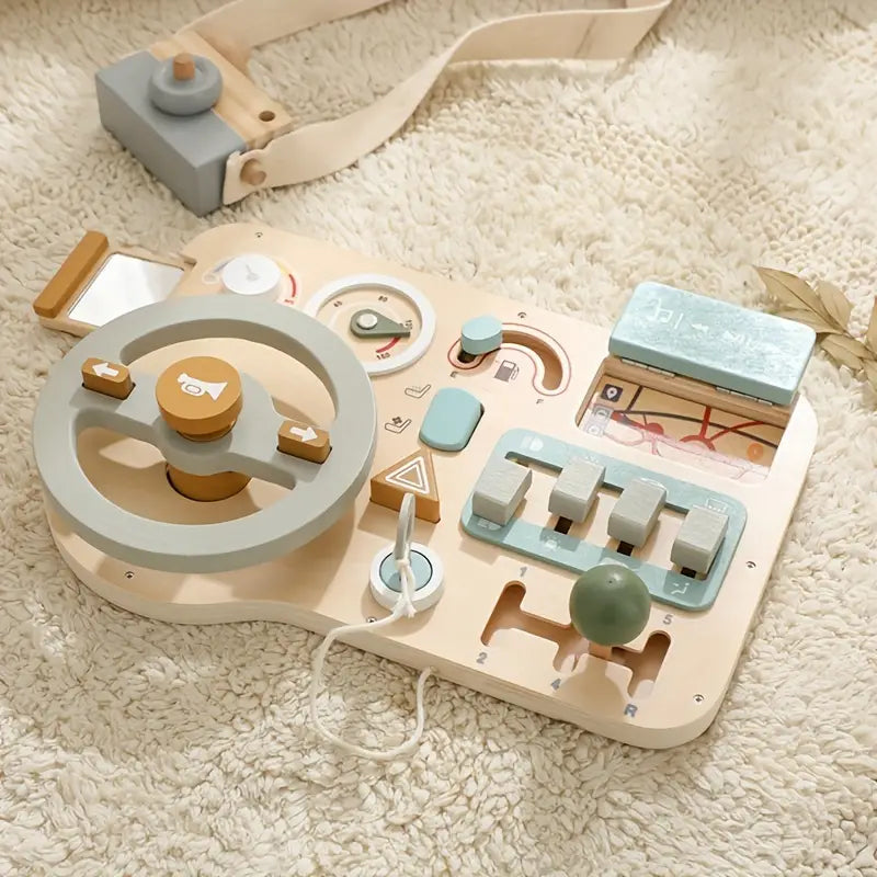 Colorful Learning Toy Car Set for Kids
