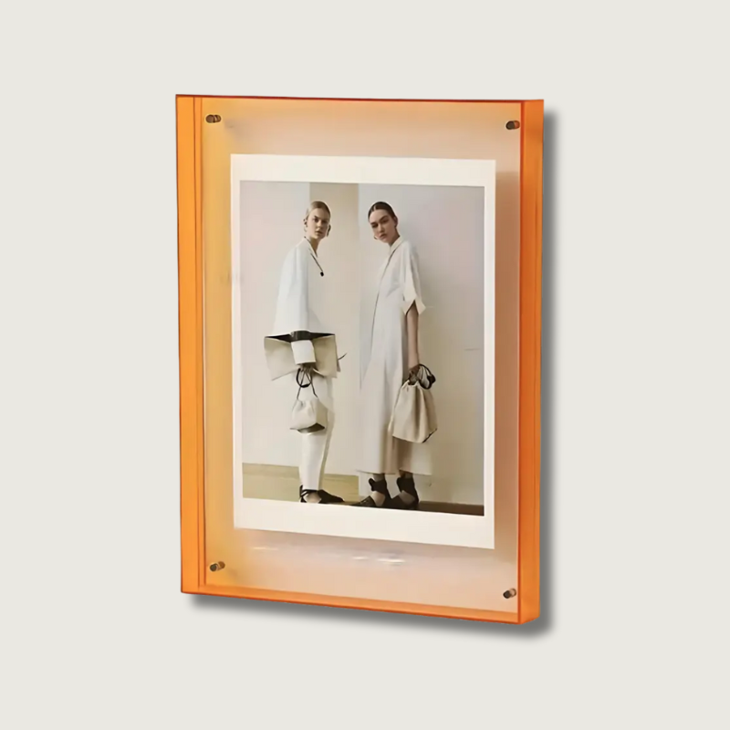Glowing LED Glass Picture Frame - Fesara