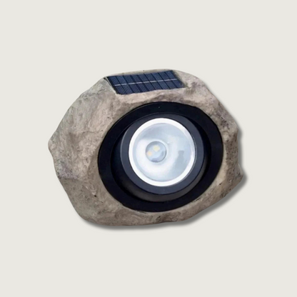 Outdoor Garden Solar Stone Lamp - Fesara