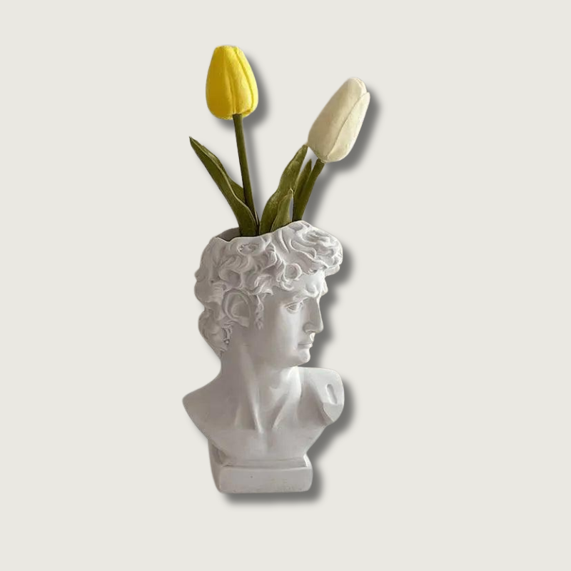 Beautiful Glass Flower Vase - Fesara