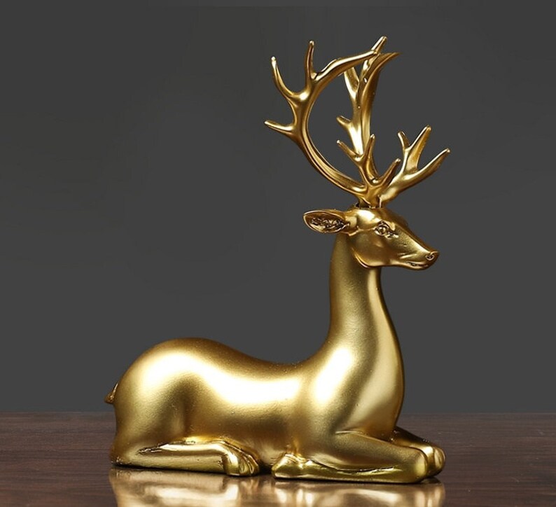 Luxury Pair Deer Home Decor Figurines