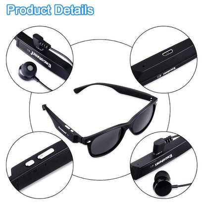 Polarized Driving Sunglasses with Bluetooth Audio