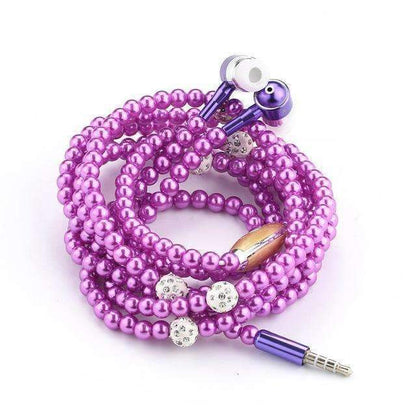 Elegant Pearl Drop Earbuds