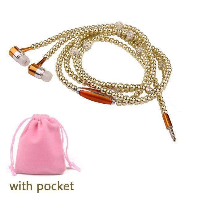 Elegant Pearl Drop Earbuds