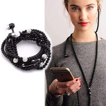 Elegant Pearl Drop Earbuds