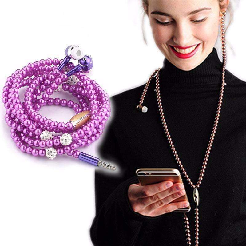 Elegant Pearl Drop Earbuds