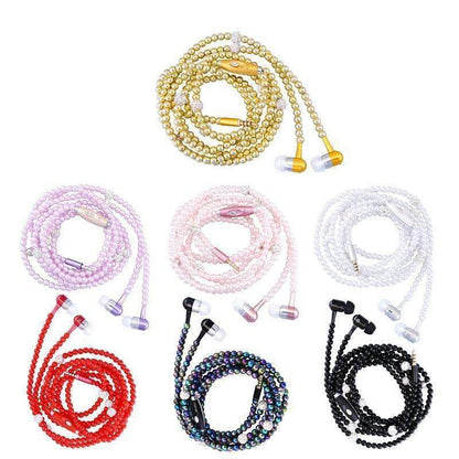 Elegant Pearl Drop Earbuds