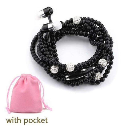 Elegant Pearl Drop Earbuds