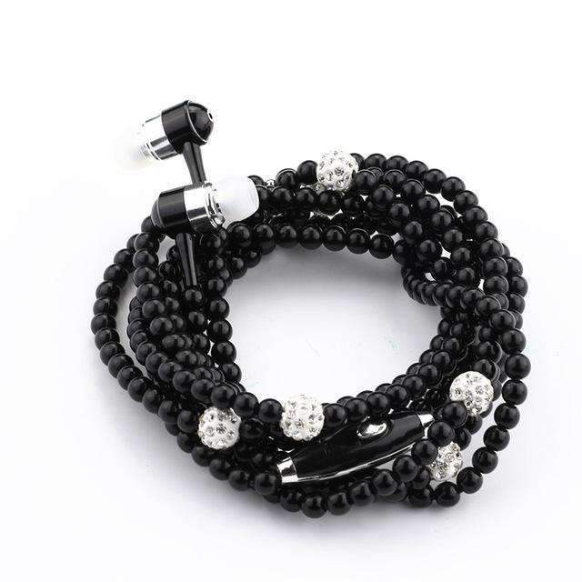 Elegant Pearl Drop Earbuds