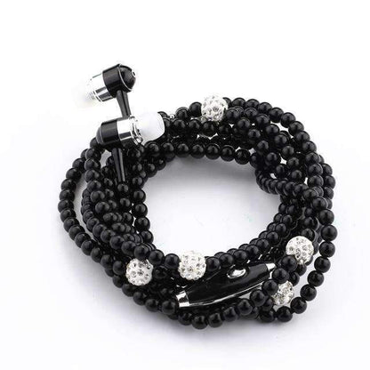 Elegant Pearl Drop Earbuds
