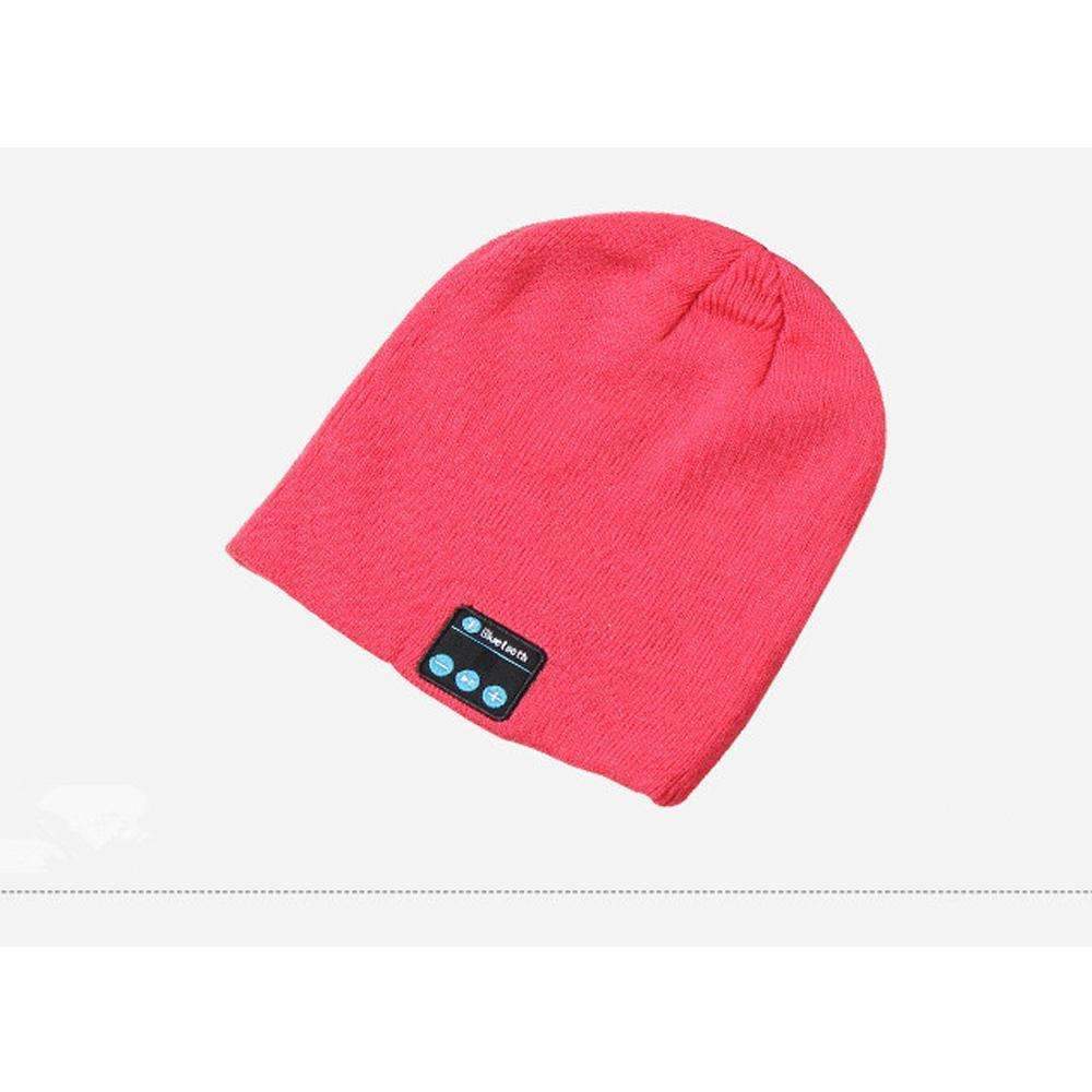 Warm Beanie Hat with Wireless Bluetooth Earphones and Mic