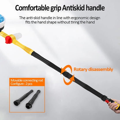 Long Handle Car Washing Brush with Soap Dispenser