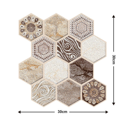 Stylish 3D Wall Sticker Tiles