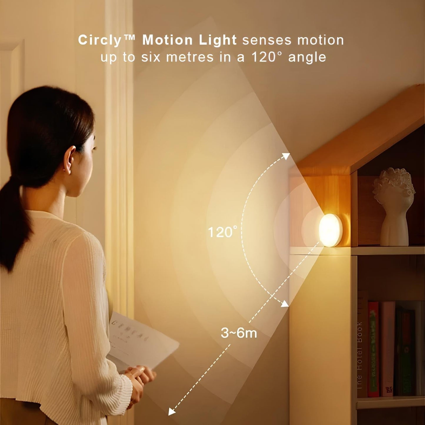 Smart Motion Sensor Light Indoor Security Lighting