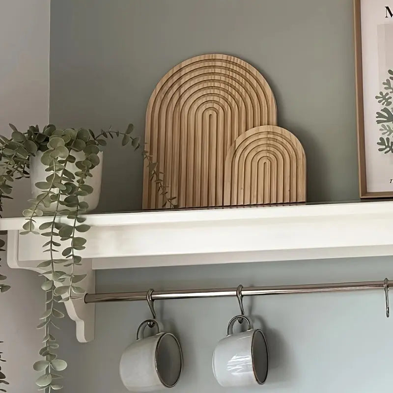 Rustic Wooden Arch Decor