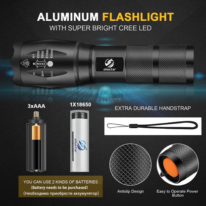 Bright Rechargeable LED Torch Light