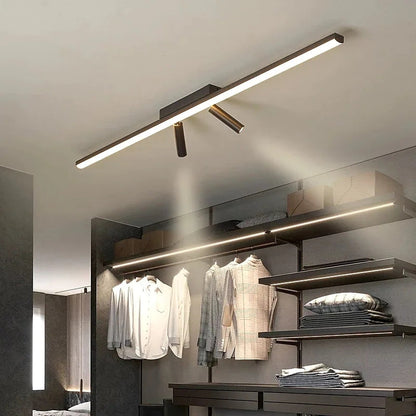 Sleek LED Ceiling Lamp with Adjustable Lighting
