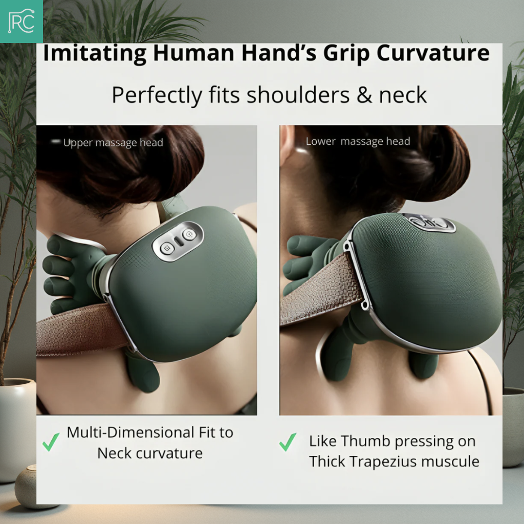 Soothing Neck Massager for Quick Pain Relief