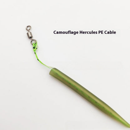 Strong Fishing Hooks with Camo Fishing Line