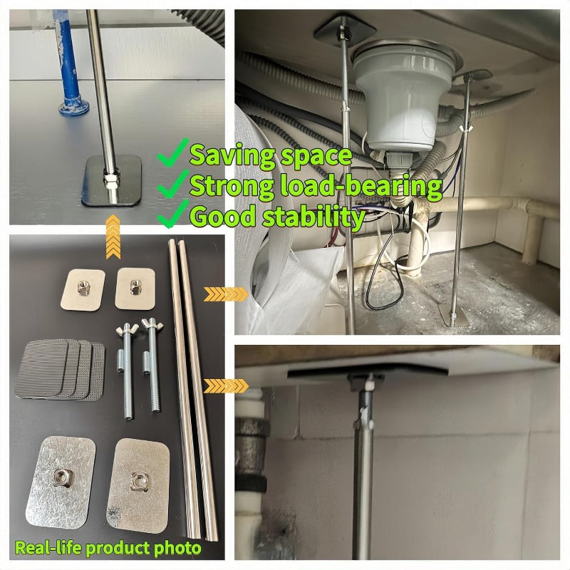 Sturdy Undermount Bathroom Sink Installation Kit