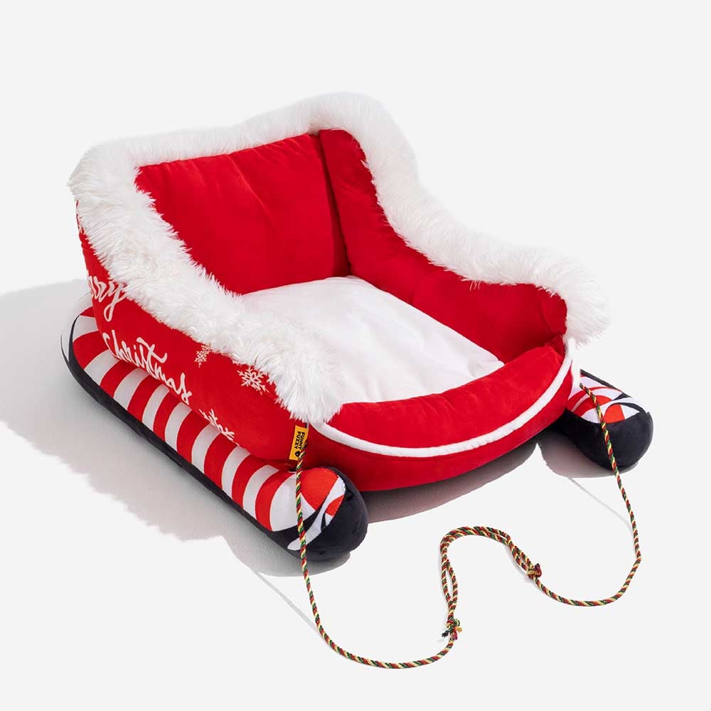 Warm Plush Dog Bed for Winter Nights