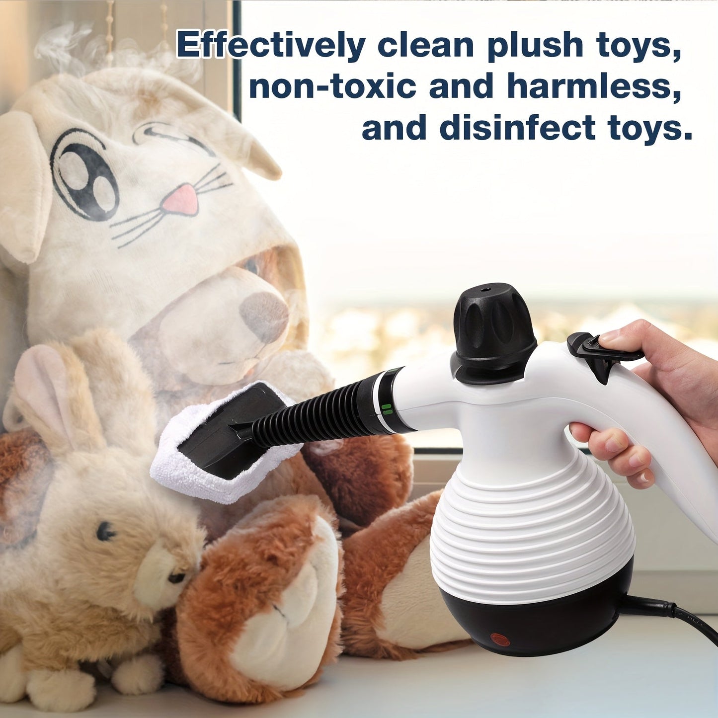 Portable 1200W Handheld Steam Mop Cleaner