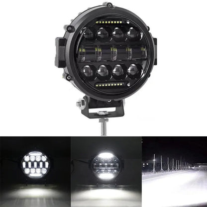 Bright 7 LED Offroad Fog Light Bar