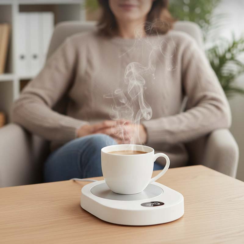 Insulated Coffee Mug - Keeps Drink Hot All Day