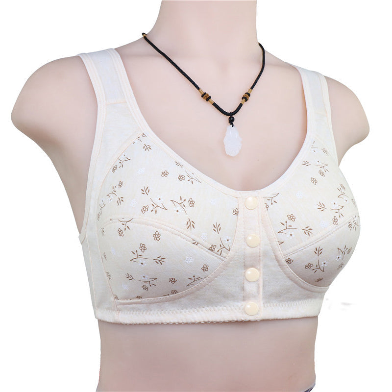 Fesara | Soft Front Closure Supportive Bra