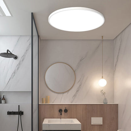 Sleek Circular LED Ceiling Fixture Indoor Home Lighting