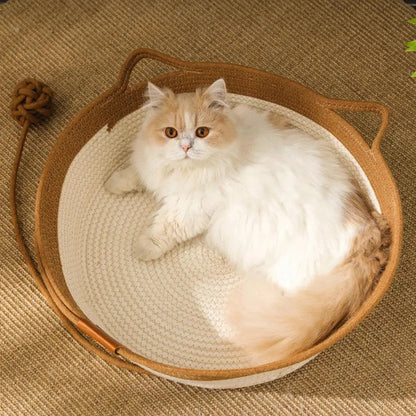 Calming Cat Bed for Relaxation
