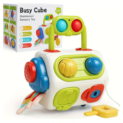 Colorful Baby Learning Cube Toy - Fesara