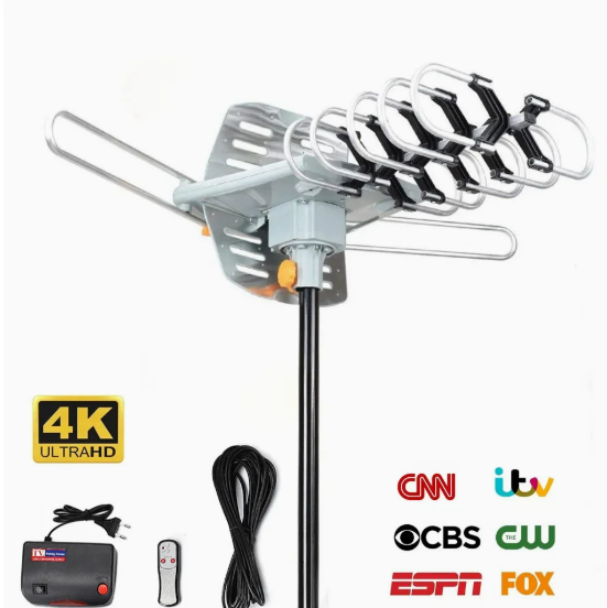 Fesara | Outdoor HD TV Antenna with 360 Degree Rotation - Fesara