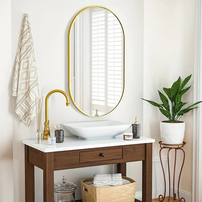 Stylish Oval Wall Mirror