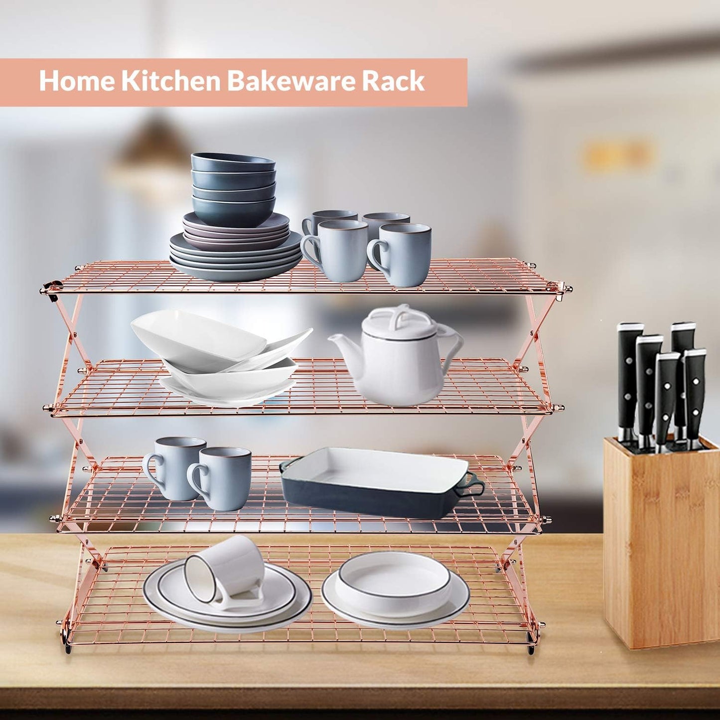 Compact Rapid Cake Cooling Rack