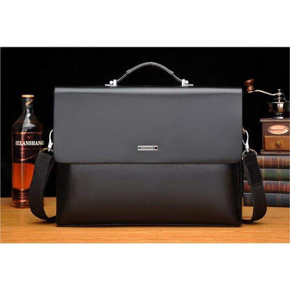 Executive Genuine Leather Business Bag - Fesara