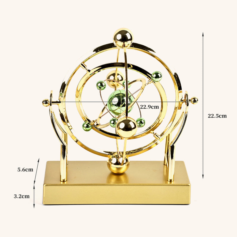 Modern Pendulum Clock with Smooth Swing Motion