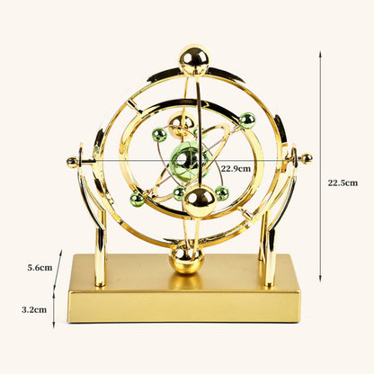Modern Pendulum Clock with Smooth Swing Motion