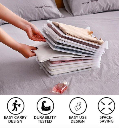 Easy to Use Foldable Shirt Organizer