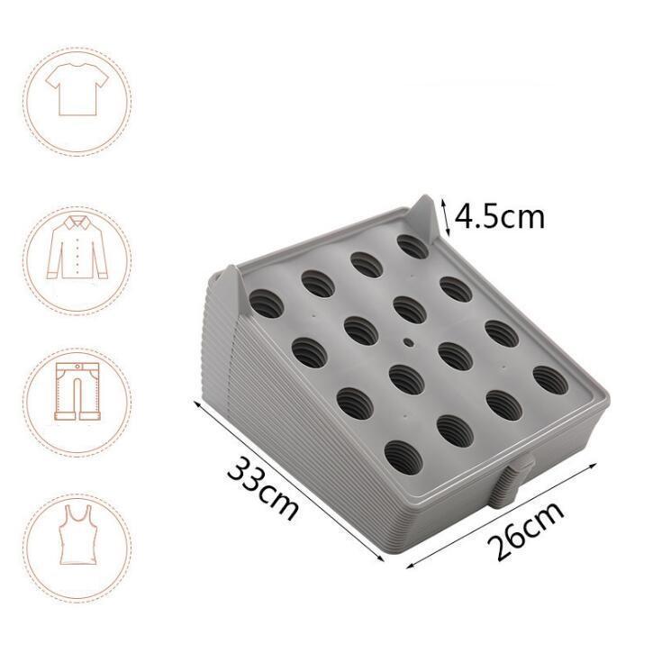 Easy to Use Foldable Shirt Organizer