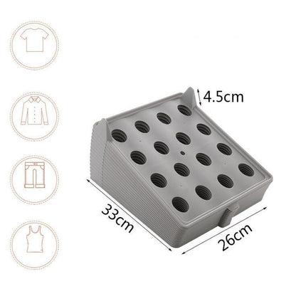 Easy to Use Foldable Shirt Organizer