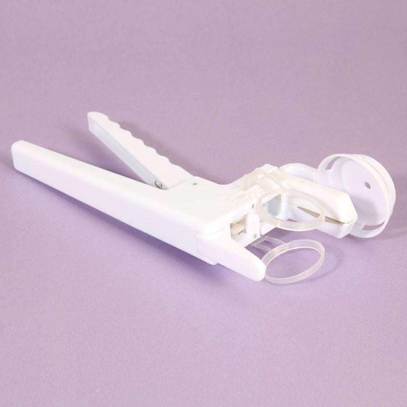 Easy Egg Cracker Handheld White Separator Tool