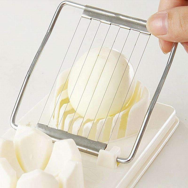 Easy 2 in 1 Egg Cutter and Slicer Tool