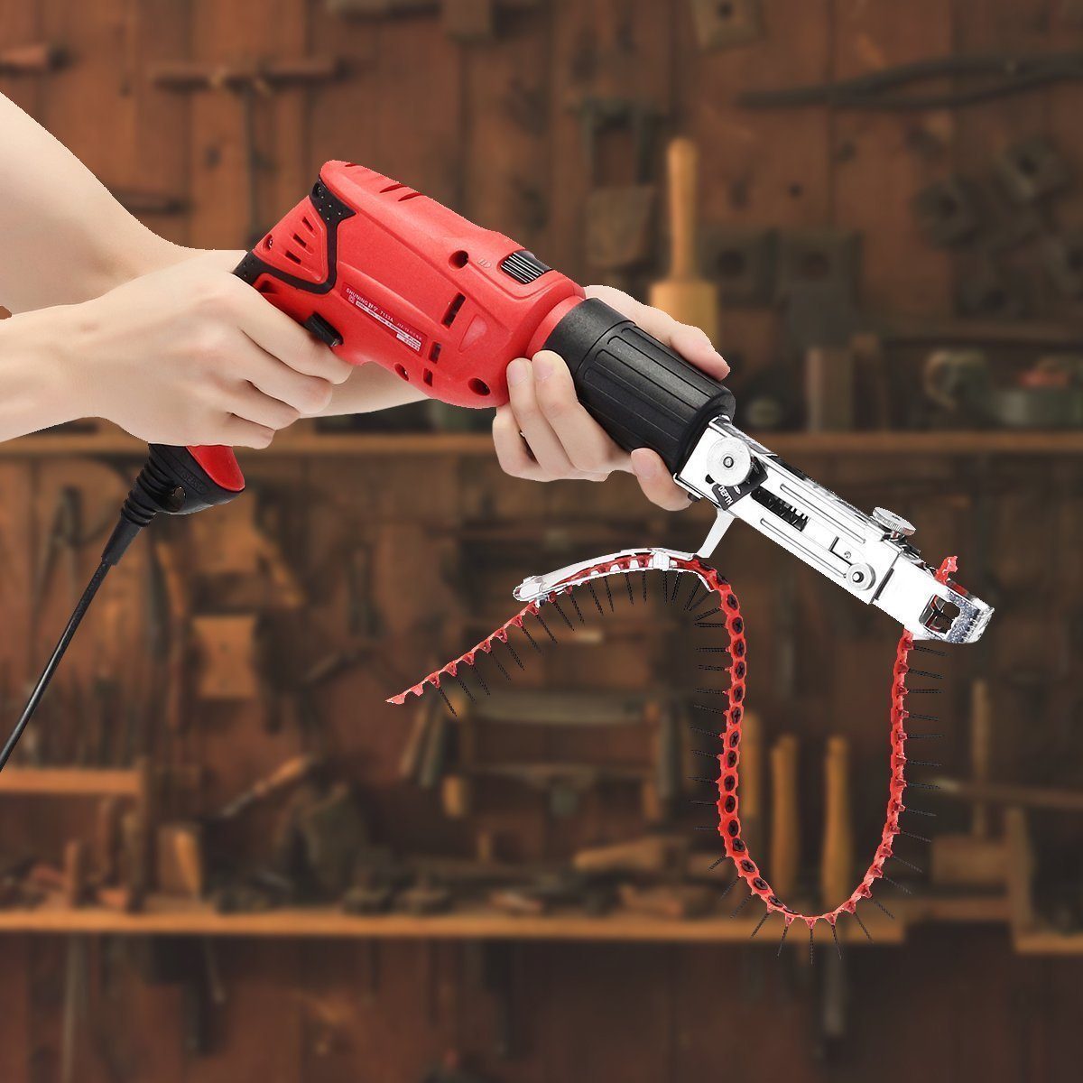 Powerful Electric Drill Nail Gun Converter Kit