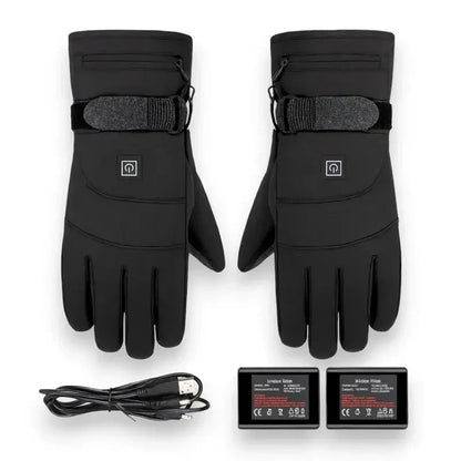 Warm Waterproof Heated Gloves for Men Women